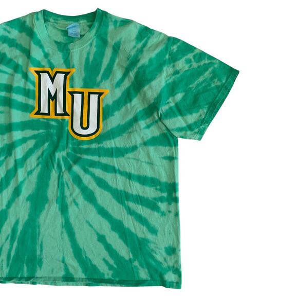Port Company Methodist University Men's Size XL Short Sleeve Tie Dye T-Shirt - Picture 8 of 14